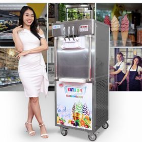 Máy làm kem tươi 3 vòi s4 (công suất 3000w)